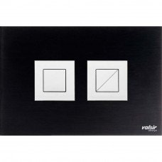 Black & White AL black / Polished Square