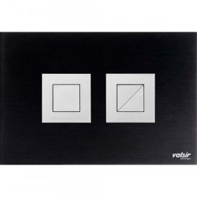 Black & White AL black / Satin Square