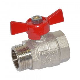 Bonomi 760700 Tamigi кульовий кран внутрішня-зовнішня різьба