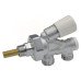 Caleffi 455 радіаторний кран-термостат нижнього підключення