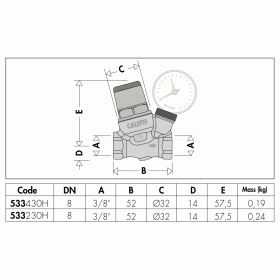 Caleffi 533230H