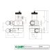 Caleffi 551606 HED автоматичні універсальні композитні деаератори з гігроскопічним запобіжником