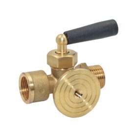 Caleffi 690 кран манометрический