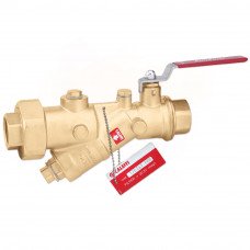Caleffi 120 кран с стабилизатором расхода