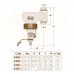 5469 Caleffi Dirtcal дешламатор вертикальный