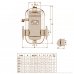 5510 Caleffi Discal деаэратор фланцевый