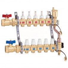 Caleffi 668 колектор з витратомірами