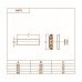 A670 Carlo Poletti набор декоративных трубок и бронзовых накладок