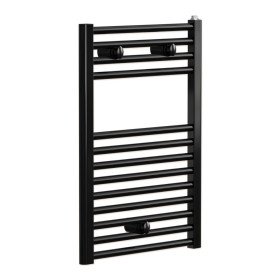 Рушникосушарка Cordivari Lisa 22 Black вертикальна чорна матова водяна рушникосушарка висотою 700 мм