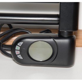 черный матовый электрический полотенцесушитель Cordivari Lisa 22 Black Electric