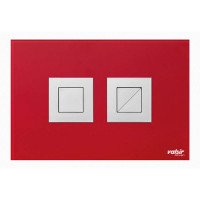 Crystal Red / Polished Square