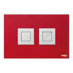 Crystal Red / Polished Square
