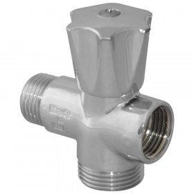 Albertoni D906489 кран вентильний 1/2х3/4х1/2