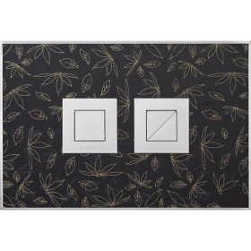 FANTASY Gold glitter Satin Square