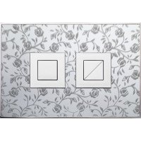 FANTASY Roses Satin Square