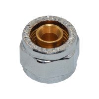 Tiemme 1635C гайка хром 1/2 х 16 під м/п Tiemme 1635C гайка хром 1/2 х 16 під м/п