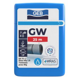 GEB GW 25 метрів поліамідна нитка просочена нейтральною пастою для ущільнення різьбових з'єднань