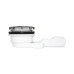 Ghidini 4203 Slimmy Тонкий душовий пластиковий злив D40/50, з хромованою кришкою, висота 50 мм, швидкість потоку 35 л/хв