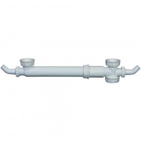 Ghidini 3185 трубка підключення подвійної мийки  D40×1½″