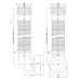 гофра для унітазу кутова Go-Plast 1024ELBOW1.NI Go-Magic-Lux довжина розтягнення 290÷590 мм