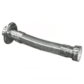 GoPlast 1004KRTOP5 трубка гофрована хромована пластикова Ø1.1/2″ х 40 для підключення сифонів