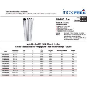 InoxPres 114/200 AISI304