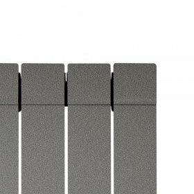 Ledro S/90 1600 Black Сoffee алюминиевый радиатор
