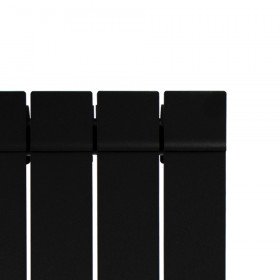 Ledro S/90 1800 Black Сoffee алюминиевый радиатор