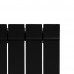 Ledro S/90 1800 Black Сoffee алюминиевый радиатор