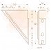 Mupro MPR/MPC кронштейн консольний 207x160