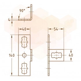 Mupro MPR фланець торцевий S+