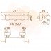 Nobili ABC AB87030CR термостатический смеситель душевой