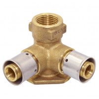 Pexal Brass коліно прохідне ВР Pexal Brass коліно прохідне ВР