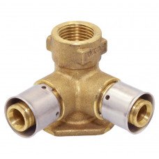 Pexal Brass колено проходное с внутренней резьбой Pexal Brass колено проходное с внутренней резьбой