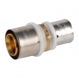 Pexal Brass муфта редукційна для металопластикової труби