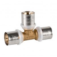 Pexal Brass тройник для металлопластиковой трубы Pexal Brass тройник для металлопластиковой трубы