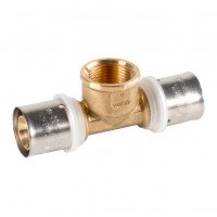 Pexal Brass тройник переходник с внутренней резьбой Pexal Brass тройник переходник с внутренней резьбой