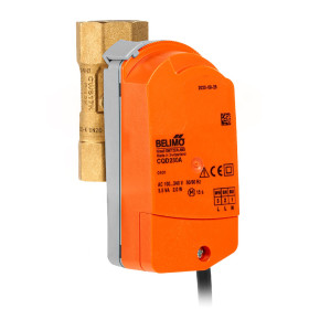 Belimo Apartment 220V DN20 крани 3/4″ із електроприводом для блокування подачі води у системах водопостачання та опалення