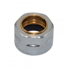 Tiemme 1240C гайка хром 1/2 х 15