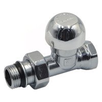 Tiemme 3305C кран термостат хром прямий Tiemme 3305C кран термостат хром прямий