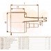 Uponor Ecoflex Twin кінцевик гумовий