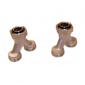Uponor Fluvia Y тройник евроконус