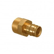 Uponor Q&E латунь штуцер цилиндрический ЗР