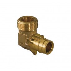 Uponor Q&E латунь колено ЗР Uponor Q&E латунь колено ЗР