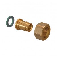 Uponor Q&E латунь штуцер з накидною гайкою Uponor Q&E латунь штуцер з накидною гайкою