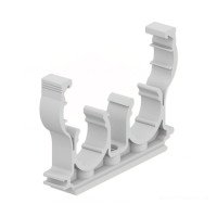 Uponor Uni Pipe PLUS double clip with latch Uponor Uni Pipe PLUS double clip with latch