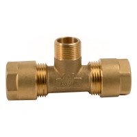 Pexal Twist тройник переходник с наружной резьбой Pexal Twist тройник переходник с наружной резьбой