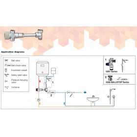 Caleffi 522 смеситель-термостат для бойлера