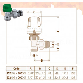 Caleffi 232 Dynamical