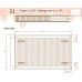 DeLonghi Compact Panel 21 TEK 600